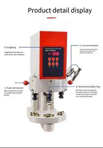 เครื่องเย็บแบบกึ่งอัตโนมัติไฟฟ้าสามหัว สำหรับเย็บรังดุมพลาสติกและโลหะแบบเซอร์โวอุตสาหกรรม - Product Image 5