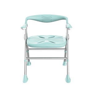 Chaise de douche pliable Zhi Nian en alliage d'aluminium, capacité de 150 kg, antidérapante, siège de sécurité pour personnes âgées dans la salle de bain - Product Image 1