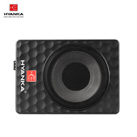 Subwoofer de voiture HYANKA SODA-10ASW OEM ODM 10 pouces sous le siège avec amplificateur actif 100W RMS, haut-parleurs de voiture, haut-parleurs audio pour voiture