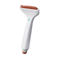 Nouvelle planche Gua Sha en pierre Bian, brosse stimulante des méridiens, utilisation corps entier, aisselles, cou, épaules, outil probiotique rouge pour la maison