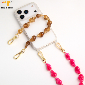 <span class=keywords><strong>Chaîne</strong></span> de <span class=keywords><strong>téléphone</strong></span> portable et cordon de sac en perles faites à la main en acrylique et jade, style mode 2026, <span class=keywords><strong>pour</strong></span> iPhone 15 16 17 - Product Image 5
