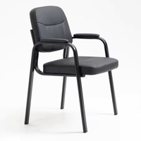 Vente en gros de chaise de bureau de direction en cuir ergonomique anti-poussière avec accoudoirs en cuir chaise de bureau design moderne confort flexible