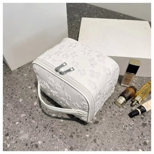 Bolsa de Maquillaje Nueva de Fábrica BSCI, Bolsa de Almacenamiento Doméstica de Gran Capacidad, Bolsa de Aseo Portátil con Diseño Floral - Product Image 6