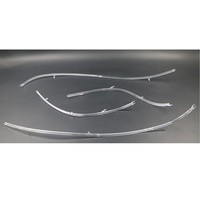 Plaque de guidage de phare DRL en acrylique pour feux de jour, tube lumineux pour TESLA Model S 2017-2019