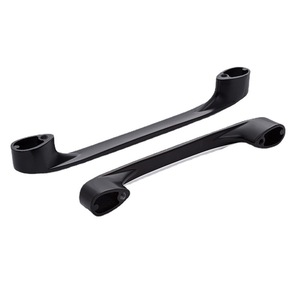 Jin Fu Sheng Cabinet Door Handles Matte <b>Black</b> Aluminum Alloy Bar <b>Knob</b> Minimalist Style For Cabinet Drawer - Product Image 5