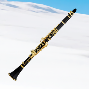 <span class=keywords><strong>Clarinetto</strong></span> di Alta Qualità in Si Bemolle con Chiavi Dorate per Principianti Adulti - Product Image 3