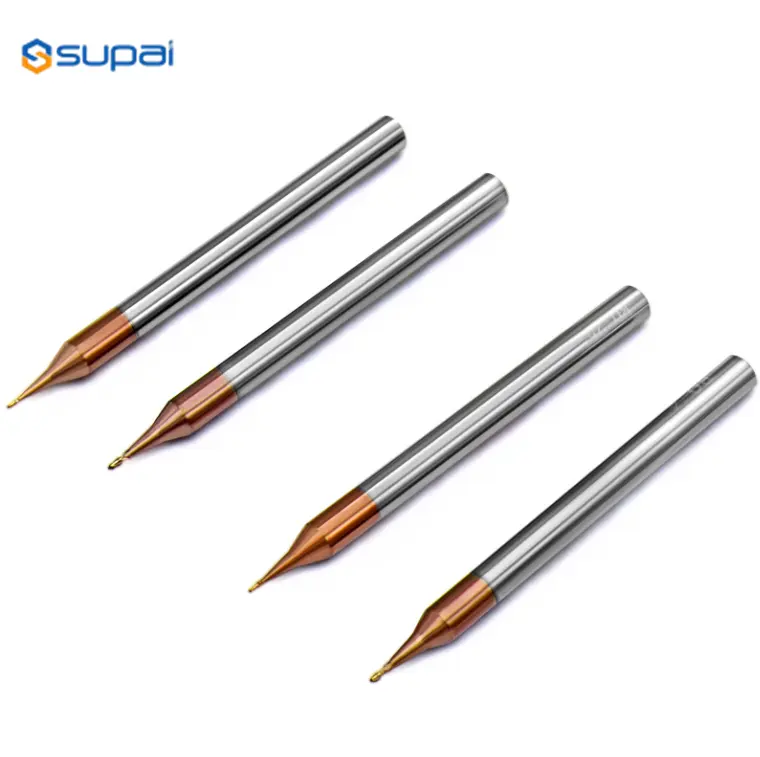 Manufacturer on sale 2 Flutes Diameter 0.2 0.4 0.5 0.8mm Milling Cutters Micro End Mill