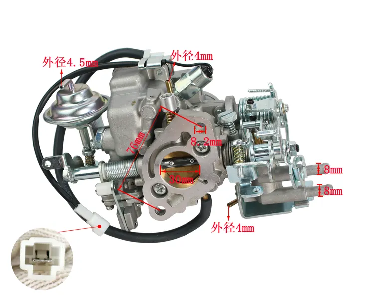 Carburador al por mayor 21100-78177-71 para piezas de montacargas Toyota 4Y motor 5Y