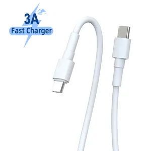 Larger Stock TPE 1m 2m 20W 60W USB C Charger Cable Fast Charging Sync Data Cable Usb For Type C Plug Mobile Phone