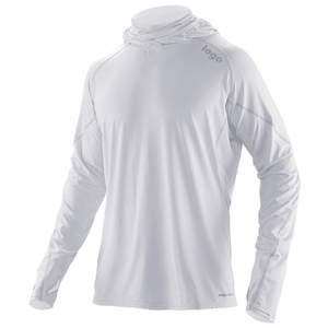 Long Sleeve Uv Hoodie Custom Wholesale Fishing Face-Mask Upf50 <strong>Sunblock</strong> <strong>Shirt</strong> Fishing Hooded Sun Protection Fishing <strong>Shirt</strong> - Product Image 3