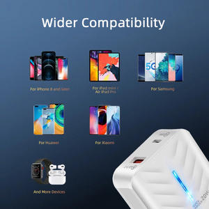 <span class=keywords><strong>Cargador</strong></span> USB <span class=keywords><strong>C</strong></span> QC3.0 para Teléfonos Móviles, Supercargador de Carga Rápida para <span class=keywords><strong>Huawei</strong></span>, Xiaomi, iPad, iPhone, Adaptador PD de 20 W - Product Image 4