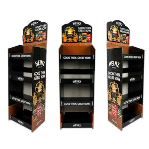 Rak pajangan coklat kardus kustom promosi Supermarket - Product Image 2