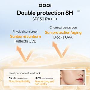 SPF30 Organische Wasserfeste Flüssige Foundation - 24 Stunden Langanhaltendes Make-up Primer Concealer Aufhellend Pflegend Natürliches Finish OEM - Product Image 6