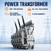 Transformateur immergé dans l'huile 33 kV 3 MVA avec configuration technique basée sur un projet