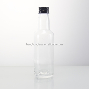 Chất lượng cao 20ml 30ml <span class=keywords><strong>35ml</strong></span> 50ml 100ml thủy tinh nhỏ rượu chai Gin Rum Vodka rượu Whisky rượu mạnh chai thủy tinh có nắp - Product Image 6