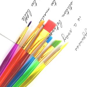 Juego de Pinceles para Niños <span class=keywords><strong>Paul</strong></span> Cezanne, Color Caramelo, Pelo de Nailon, Virola de Cobre, Mango de Plástico, 6 Piezas, Juego de Pinceles para Pintura de Acuarela - Product Image 2