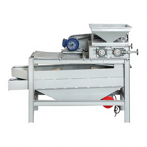 Machine industrielle automatique de décorticage des noix en acier inoxydable, décortiqueuse multi-noix pour amandes, noix de cajou, macadamia - Product Image 1