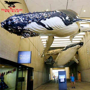 Intrattenimento Parco Su Misura Simulazione Animatronic Animale Marino a Grandezza naturale <span class=keywords><strong>Balena</strong></span> per la Vendita - Product Image 1