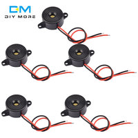 5 pièces SFM-20B DC3-24V, alarme sonore piézoélectronique durable 95DB, son continu, pour voiture et fourgonnette