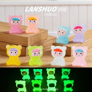 Lanshuo Mini Resin <b>Dolls</b> 3D Cartoon Figures DIY Jewelry <b>Accessories</b> For Kids Craft Toy - Product Image 5