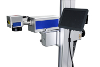 Nouvelle machine de marquage laser UV volante 3W 5W 10W 2026 – Codeur ultraviolet en ligne pour emballages en carton, verre et plastique, certifié CE