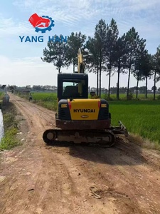 Excavatrice Hyundai 60-7 d'<span class=keywords><strong>occasion</strong></span> à vendre, bon état, mini-excavatrice sur chenilles, machine <span class=keywords><strong>de</strong></span> construction - Product Image 5