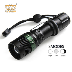 De aluminio de 18650 batería Zoom portátil 3 W XPE policía táctico impermeable <span class=keywords><strong>linterna</strong></span> - Product Image 2