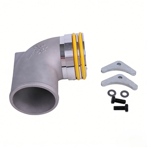 Codo de Conducto de Aire para Admisión de Aire del Motor 7W-3144 para Motor C18, 89 mm de Diámetro Interior, <span class=keywords><strong>6</strong></span> mm de Acero, Enchufable, Compatible con Maquinaria de Construcción - Product Image 1