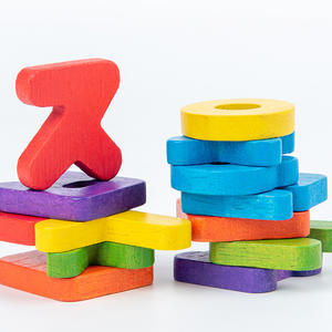 ตัวต่อไม้ 3 มิติ ตัวอักษรภาษาเกาหลี ปี 2021 สำหรับเด็ก ของเล่นเสริมพัฒนาการ ตัวอักษรหลากสี บอร์ดตัวอักษรเรขาคณิต ของเล่นการศึกษาสำหรับเด็กวัยเตาะแตะ - Product Image 5