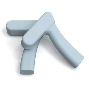 Juego de Pesas de Mano de Silicona en Forma de 7, 1 kg 2 kg, Antideslizantes, Unisex, para Uso Doméstico, Mancuernas Portátiles Ergonómicas para Ejercicios de Cuerpo Completo - Product Image 4