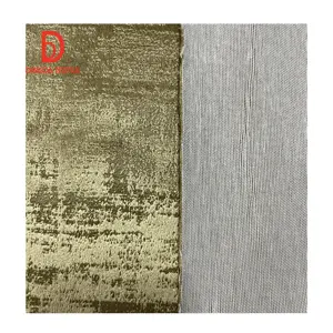Sofa fabric home textile printed Dutch velvet furniture fabric Italian pile pressing + compound TC cloth