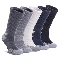 Chaussettes en laine mérinos épaisses Xianghui Men pour l'hiver, chaussettes de randonnée, de travail, de plein air, pour hommes