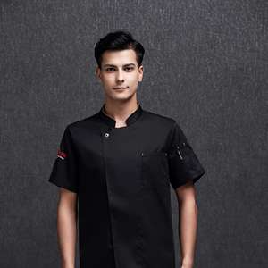 Traje Bar Cocina Mujer Chef Chaqueta Cocinero Uniforme Restaurante Uniforme Diseño Hotel Motel Uniforme para Restaurante Bar - Product Image 4