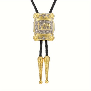 <span class=keywords><strong>Cravate</strong></span> bolo pour hommes en métal personnalisée en gros Western <span class=keywords><strong>Cowboy</strong></span> Collier fantaisie <span class=keywords><strong>Cravate</strong></span> bolo - Product Image 1