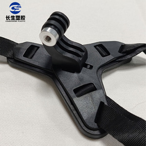 Support de mentonnière pour casque en plastique Changsheng pour caméra d'action GoPro, accessoires de moto, matériau ABS - Product Image 1