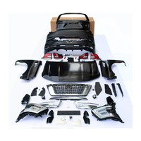 Kits de carrosserie pour Nissan Patrol Y62 2010-2019 Mise à niveau style 2020 Pare-chocs avant arrière Garde-boue Capot Phares Feux arrière Porte arrière