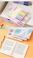 Sticky Note Kit Colored Post-it Notebook Papelería para estudiantes Suministros de oficina