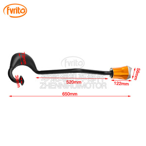 Silencieux d'échappement Fvrit Apollo Mini ATV 38mm Tête Dorée pour Moto Tout-Terrain Pièce de Rechange Ex012 - Product Image 4