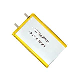 606090 4000 mAh 3,7 V fireproof ultra-thin Li-ion battery cell battery for smart watch golf cart - Product Image 1