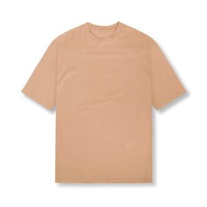 Camiseta Deportiva de Algodón para <span class=keywords><strong>Hombre</strong></span>, Estilo Americano, Holgada, de Color Sólido, Talla Grande, para Entrenamiento Físico, Cuello Redondo, Manga Corta - Product Image 6