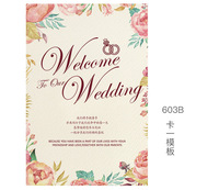 Cartes d'invitation de mariage créatives personnalisées sur mesure avec nœud porte-bonheur pour banquet