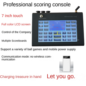 Tableau <span class=keywords><strong>de</strong></span> bord multi-sport portable et réglable professionnel robuste avec compte à rebours <span class=keywords><strong>de</strong></span> 24 secondes et application d'équipe personnalisée <span class=keywords><strong>de</strong></span> relecture <span class=keywords><strong>vidéo</strong></span> - Product Image 5