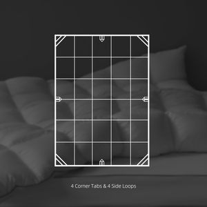 Fluffy Trọng lượng nhẹ xuống Duvet chèn sang trọng 100% <span class=keywords><strong>Hungarian</strong></span> đầy đủ/Nữ Hoàng Trắng ngỗng xuống sợi <span class=keywords><strong>Comforter</strong></span> - Product Image 4