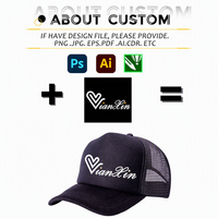 Casquette publicitaire promotionnelle pour hommes, casquette de camionneur, casquettes de baseball personnalisées de haute qualité avec logo sur mesure