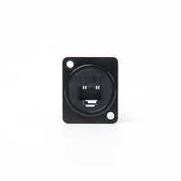 Vente en gros de connecteurs audio et vidéo à angle droit XLR pour microphone, prise audio mâle à femelle