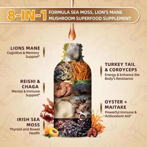 ODM/OEM Marque Privée Gouttes de Champignon Crinière de Lion Extrait Naturel Soutien Immunitaire Fibres Alimentaires - Product Image 2