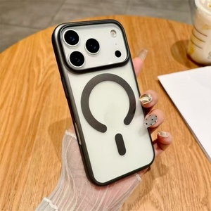 Funda Magnética Translúcida Mate Ultrafina de Lujo para iPhone 17 14 15 16 Pro Max, Compatible con Carga Inalámbrica, Cubierta Protectora Rígida - Product Image 5