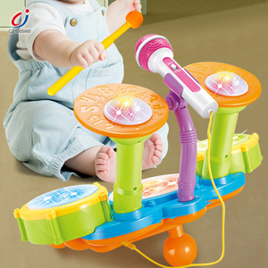 Clavier musical multifonctionnel <span class=keywords><strong>pour</strong></span> bébé Chengji, batterie, microphone, jouet éducatif musical interactif <span class=keywords><strong>pour</strong></span> jouer et apprendre - Product Image 2