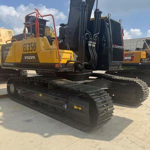 Volvo EC350 d'occasion d'origine suédoise en bon état, nombre d'heures de fonctionnement extrêmement faible, vendu à bas prix - Product Image 4