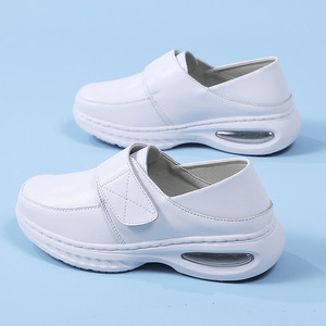 Breathable Leather <strong>Work</strong> <strong>Shoes</strong> Hospital Women's <strong>Nurse</strong> <strong>Shoes</strong> with Air Cushion - Product Image 4